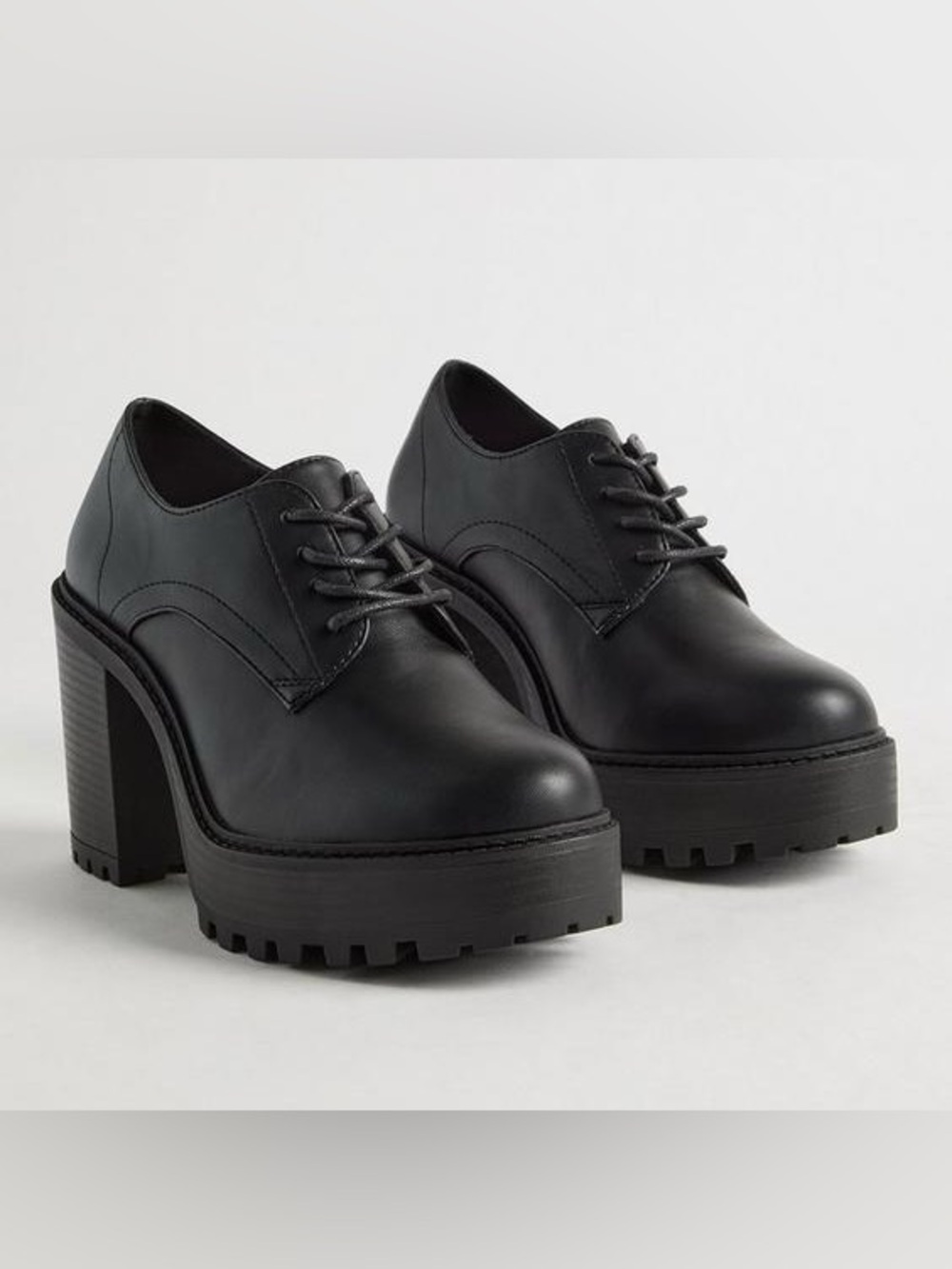 Torrid Lace-Up Heeled Oxfords